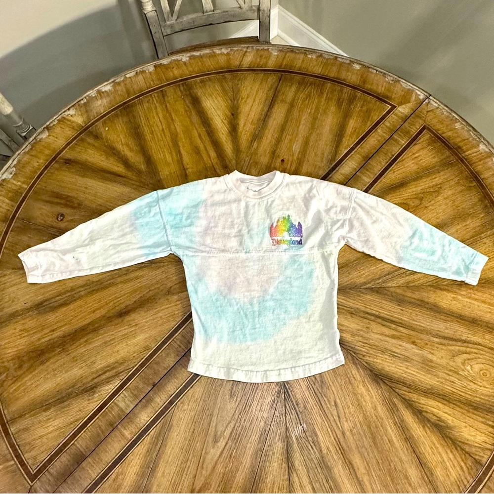 GUC Disneyland tie dyed long sleeve T-shirt — girls Size X-small